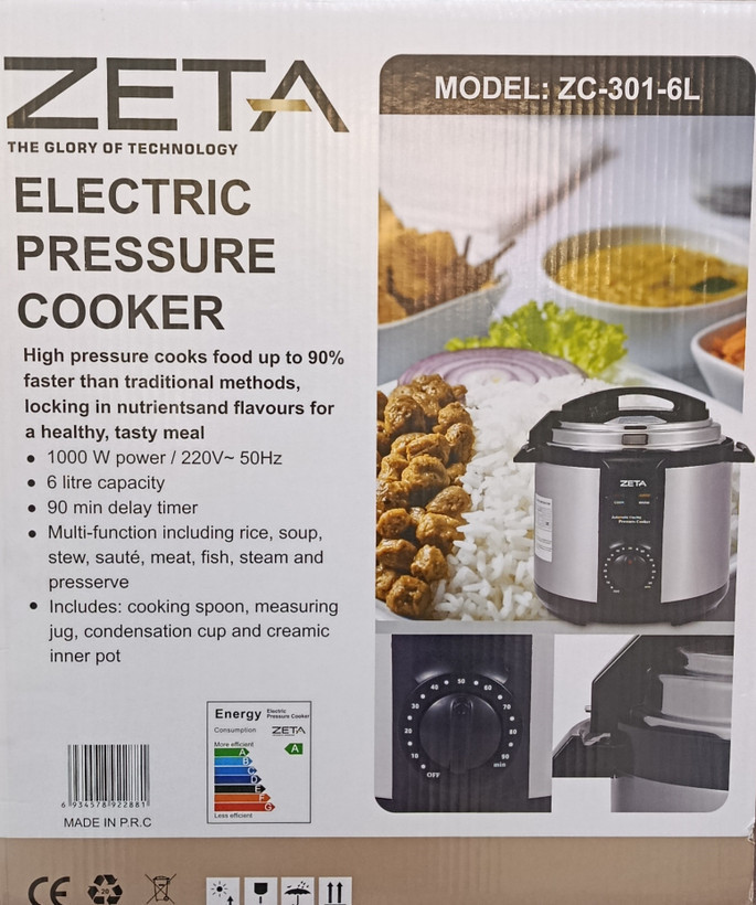 زودپز برقی زیتا اصل مدل ZC-301-6