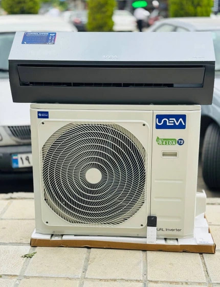 کولر گازی 24000 یونیوا اینورتردار پنل مشکی UN-MS24000VB