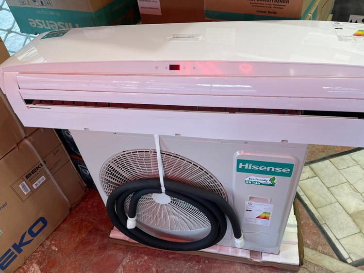 کولر گازی 30000 هایسنس سرد و گرم موتور روتاری T3 گاز R410a مدل QAS-30HT