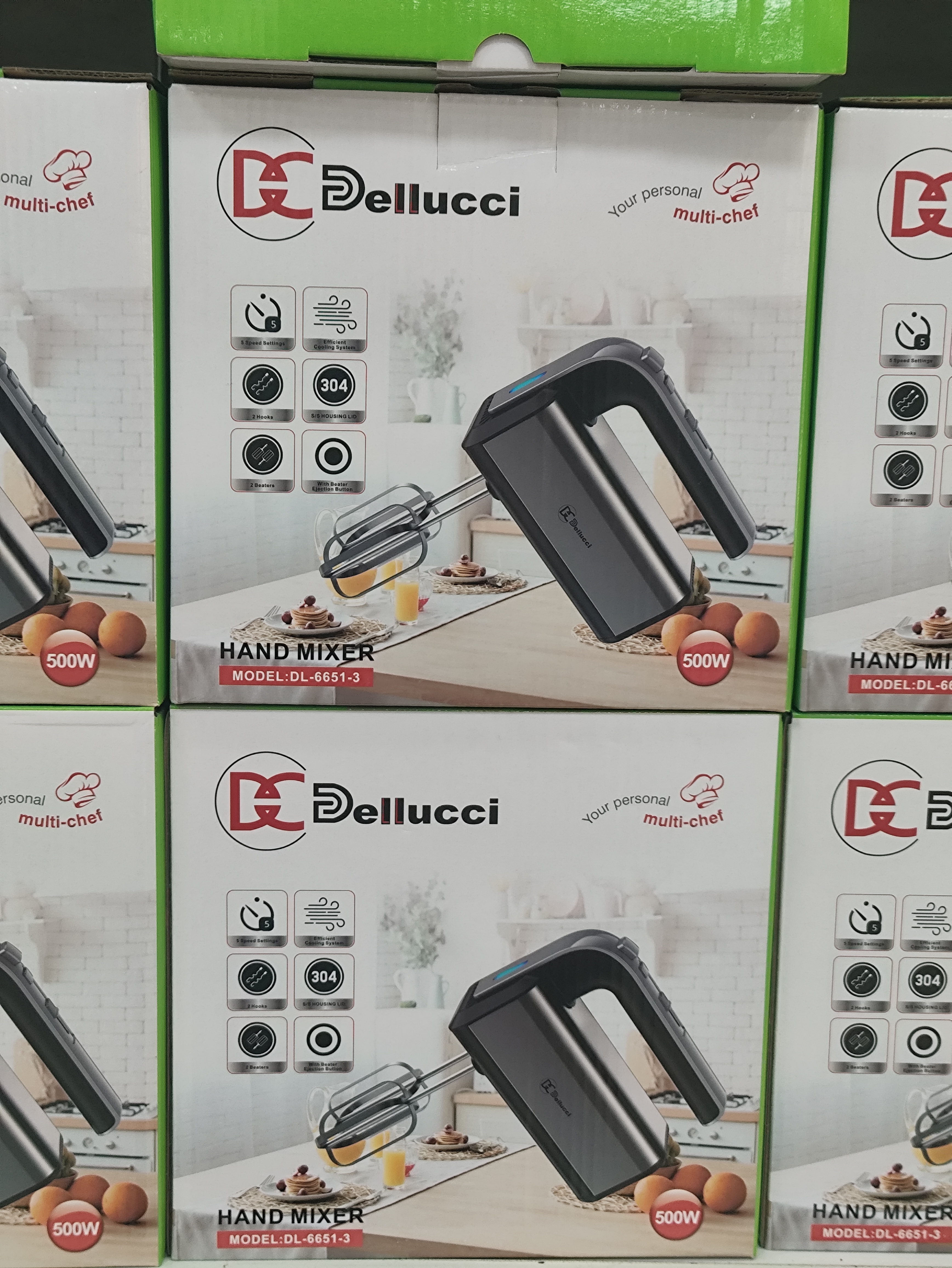 همزن برقی دستی دلوسی مدل 6651