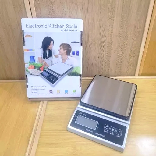 ترازوی آشپزخانه الکترونیکی 10kg مدل SH-135