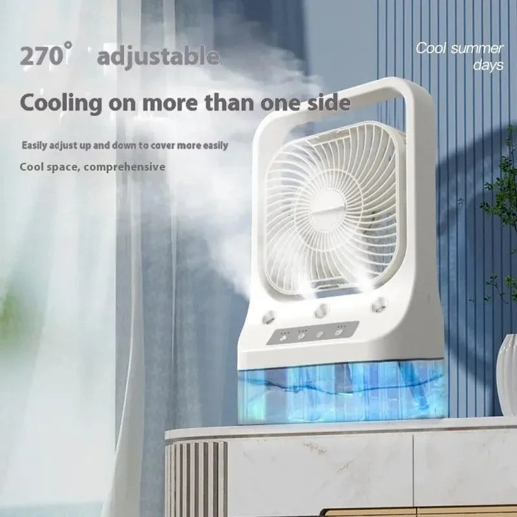 پنکه مه پاش رومیزی مدل Cool Storm X8