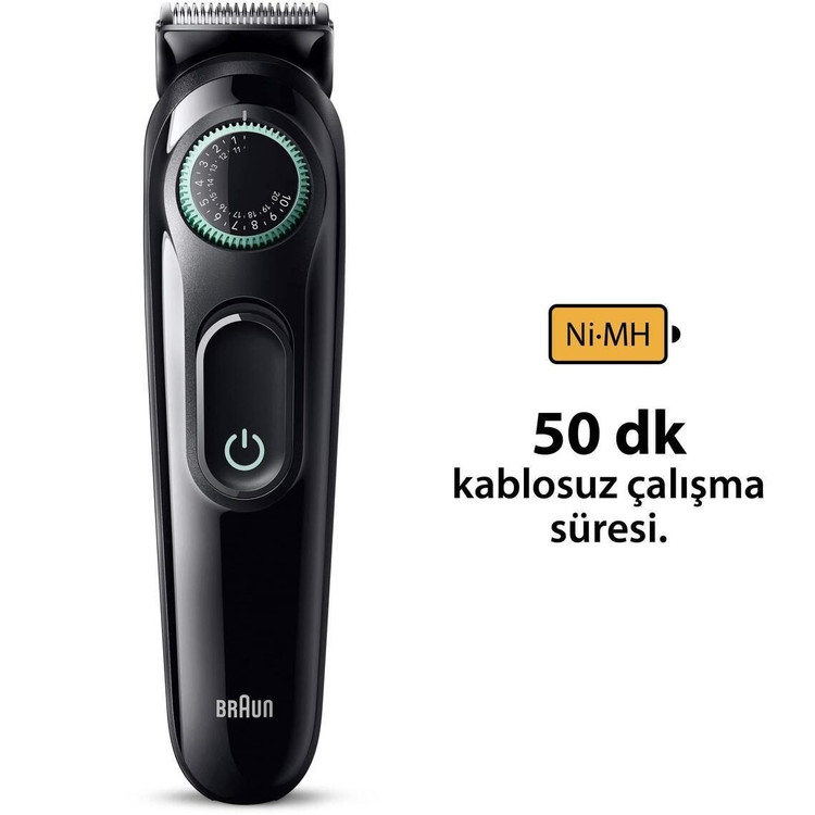 ماشین اصلاح و خط زن ریش براون سری 3 مدل BT3411