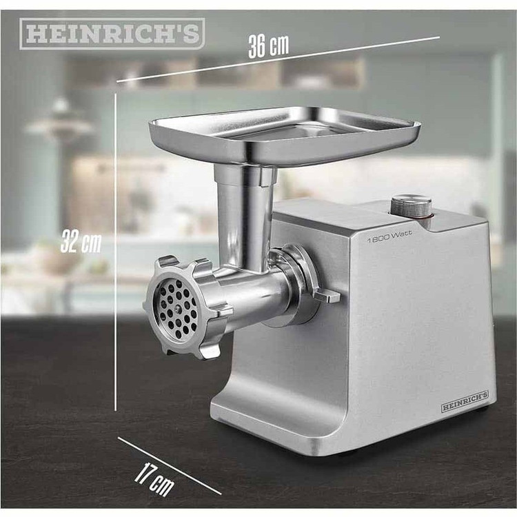 چرخ گوشت حرفه ای 1800 وات هنریچ مدل HFW 8808